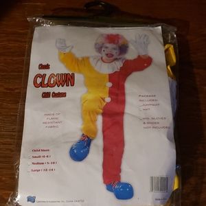 Halloween Costume Clown Child's